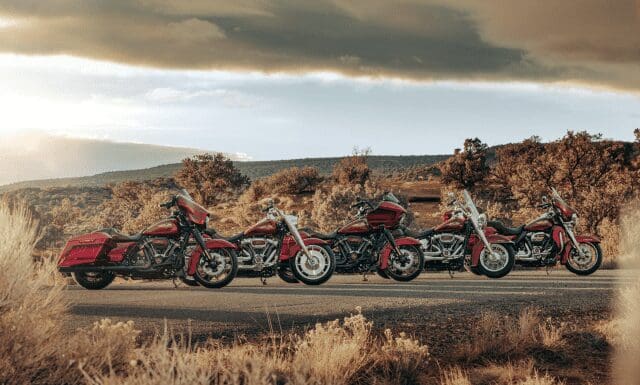 Harley Davidson 2023 120 celebration line up