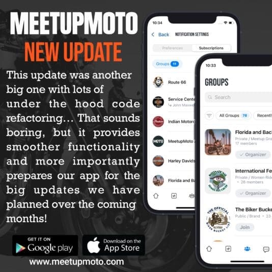 MeetupMoto June 2023 Update