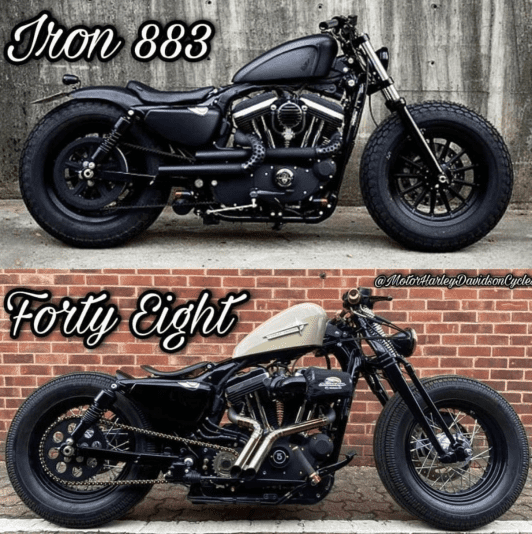 Harley Davidson Iron 883 forty eight