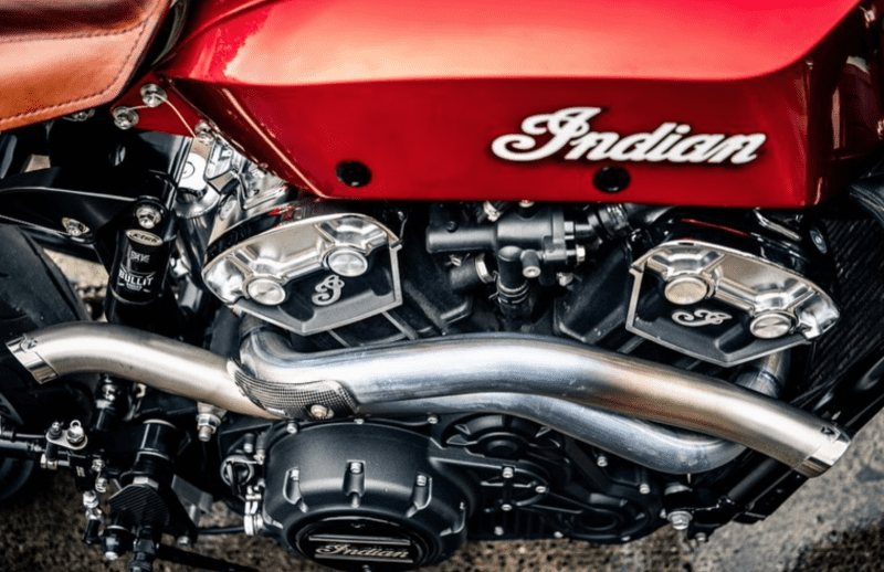 Indian Motorcycle Cafe Racer Red 1