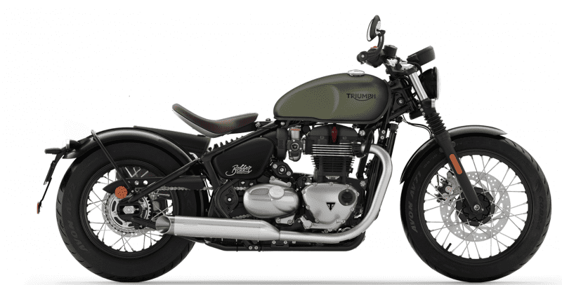 Triumph Bobber Green 1